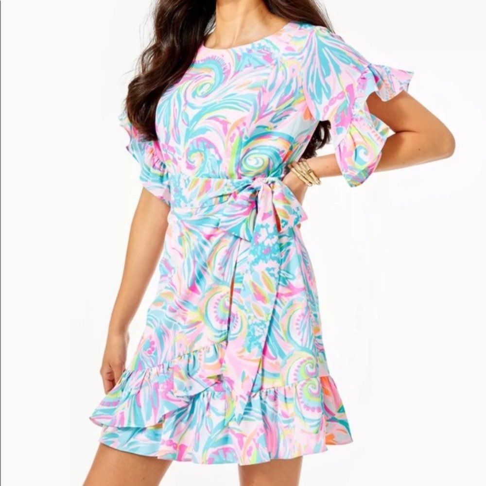 Lilly Pulitzer Darlah Stretch Dress 8